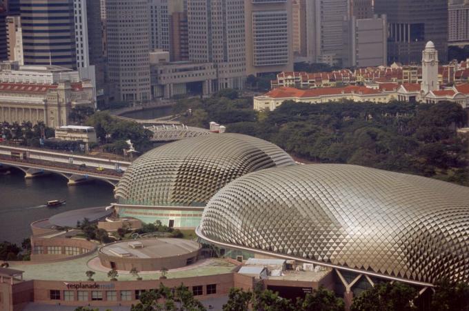 Esplanade teatrar på viken, Singapore