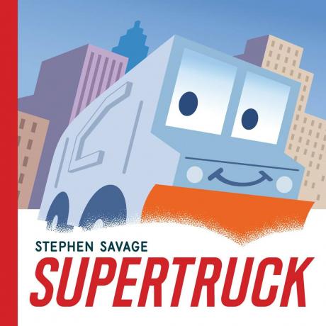 Supertruck - omslag till Geisel Honor Book 2016 för början läsare