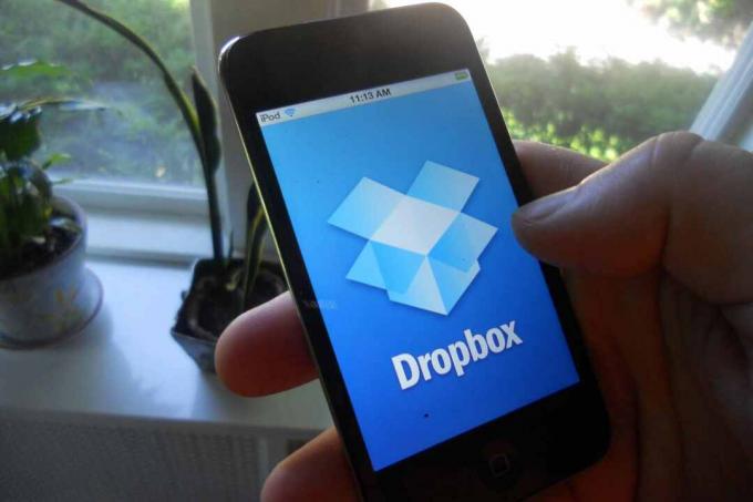 Använda Dropbox på iPhone