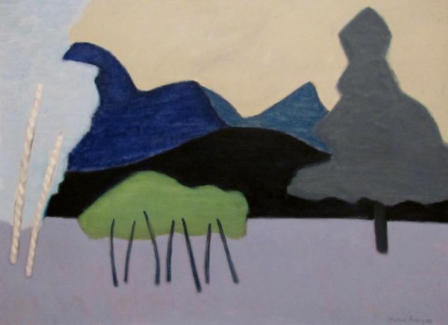 milton avery klart klippt landskap