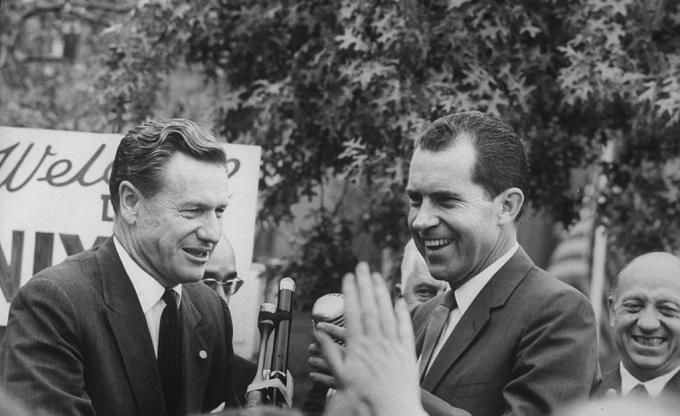 Richard M. Nixon och Nelson A. Rockefeller