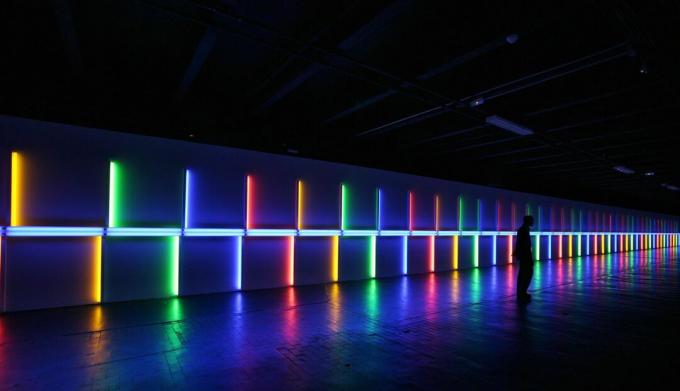 dan flavin till saskia