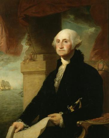 President George Washington, målad 1794.