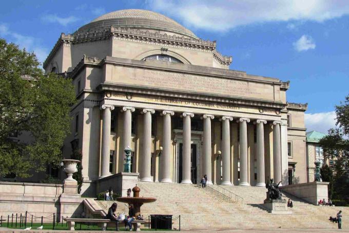 Lågt bibliotek vid Columbia University