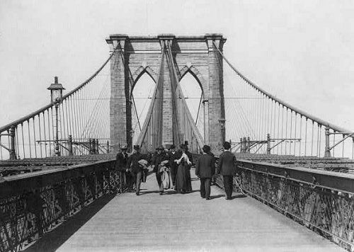 Barnvagnar på Broolyn Bridge