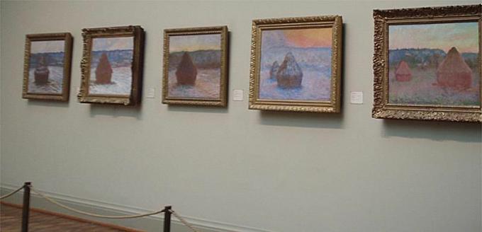 Haystack-serien - Monet - Art Institute of Chicago