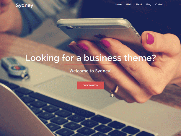 Sydney WordPress-tema