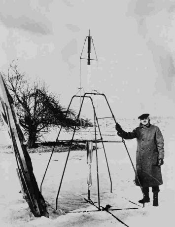 Dr. Robert H. Goddard och hans raketer