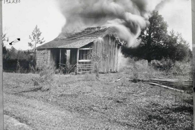 Burning Home in Rosewood