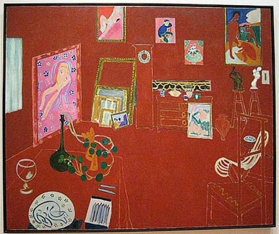 Den röda studion - Henri Matisse