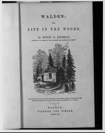 Titelsida Från Walden