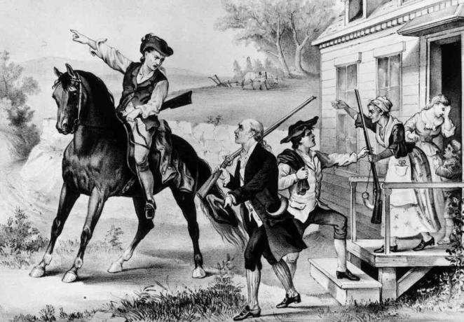 1774: En sammanträde med minutmän - New Englands kolonialmiljö som var redo att slåss mot britterna med ett ögonblicks varsel.
