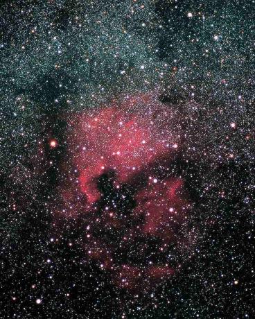 Nordamerikas nebula i Cygnus-konstellationen.