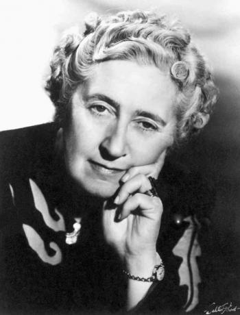 Porträtt av Agatha Christie senare i livet