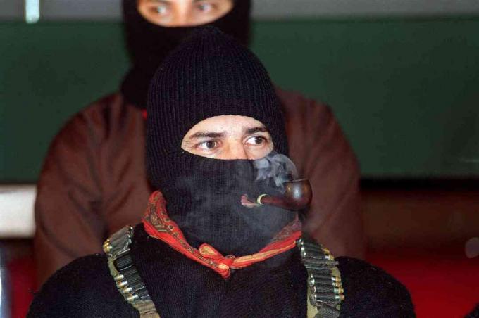 EZLN-ledare Subcomandante Marcos