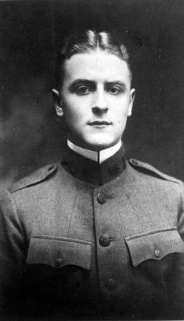 F. Scott Fitzgerald i militär uniform