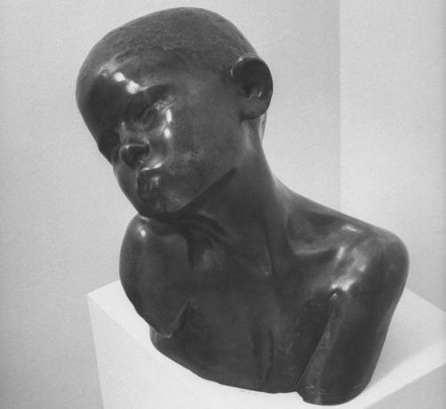 Constantin Brancusi pojkeskulptur