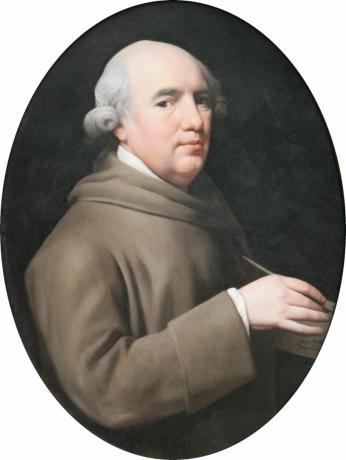 george stubbar självporträtt