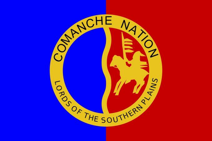 Comanche Nationens flagga