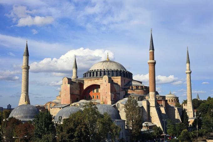 Hagia Sophia-moskén i Istanbul, Turkiet