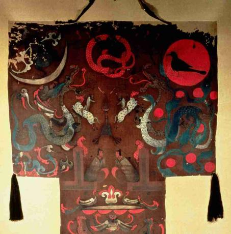 Lady Dais begravningsbanner, Mawangdui, Han-dynastin