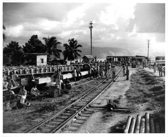 RAILROAD-ARBETARE I GUATEMALA