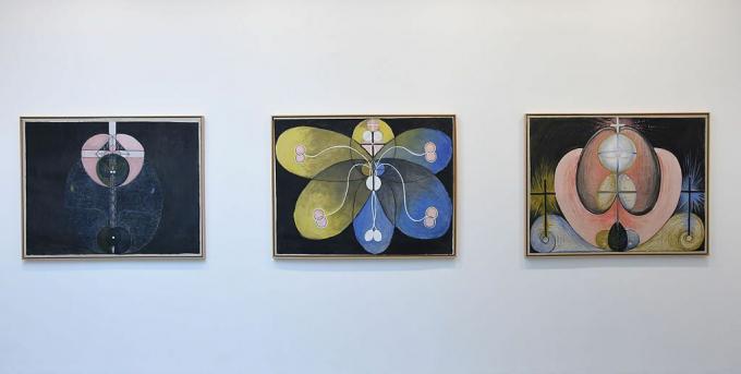 Hilma Af Klint-utställning på Serpentine Gallery